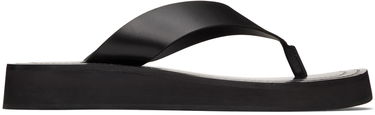Облекло The Row The Row Ginza Platform Flip-Flop Sandals Черно | F1159-L52, 0