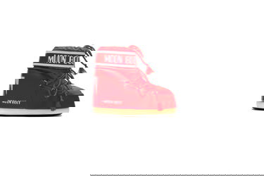 Кецове и обувки Moon Boot MB ICON LOW NYLON Boots Червено | 80D1409340.D001, 2