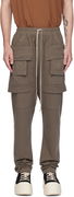 Rick Owens DRKSHDW Porterville Creatch Drawstring Cargo Pants