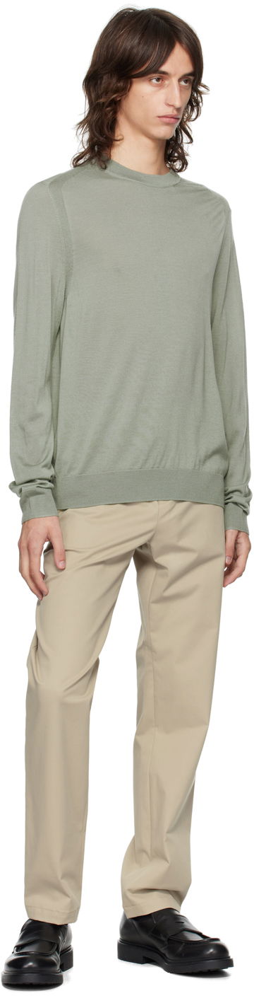 Пуловер Paul Smith Paul Smith Crewneck Sweater Зелено | M1R-562X-M02093-36, 3