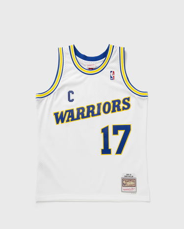 Фланелка Mitchell & Ness Mitchell & Ness Golden State Warriors 1990-91 Chris Mullin #17 Jersey Бяло | JY10740-GSWWHIT, 0