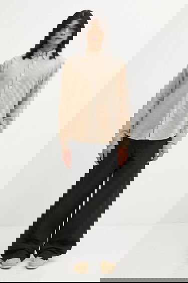 Риза Carhartt WIP Madison Corduroy Long-Sleeve Regular Button-Down Shirt Бежово | I029958.0FGXX, 4