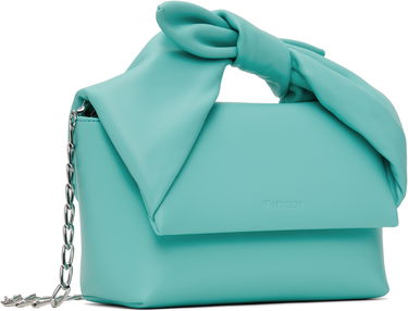 Чанта през рамо JW Anderson JW Anderson Medium Bow Twister Top Handle Bag Тюркоазено | HB0697-LA0355, 1
