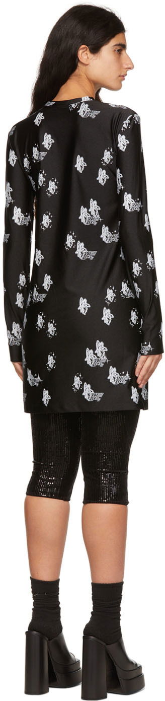 Pокля We11done We11done Artwork Mini Dress Черно | WD-TO1-22-720-W-BK, 2
