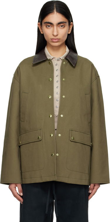 Яке rag & bone Rag & Bone Cassidy Cotton Jacket Зелено | WAW24F20167516, 0