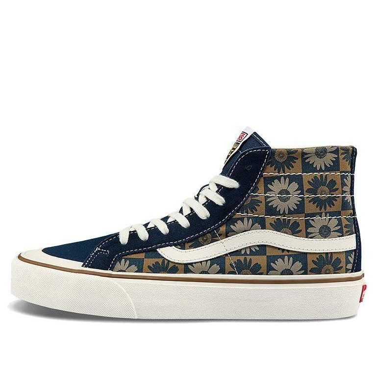 Кецове и обувки Vans SK8-Hi Checkerboard Floral Синьо | VN0A3MV1A5A, 0