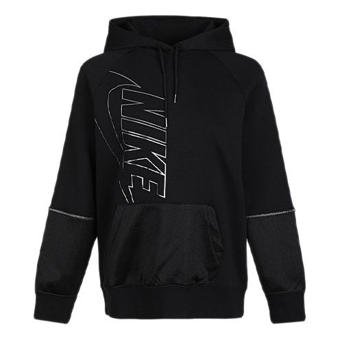 Суитчър Nike Sportswear Icon Clash Fleece Hoodie Черно | DC0653-010