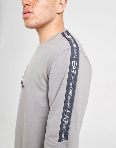 Суитчър Emporio Armani Emporio Armani 7 Tape Crew Sweatshirt Сиво | AF184027M001149U8062, 2