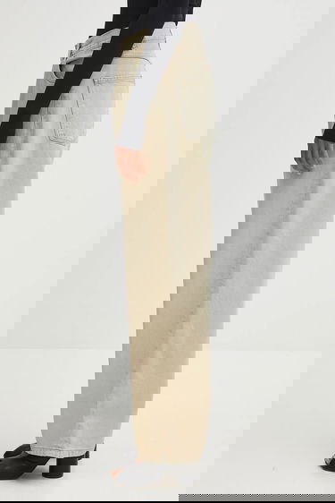 Дънки Carhartt WIP Brandon High Waist Wide Leg Jeans Бежово | I035892.01SN, 1