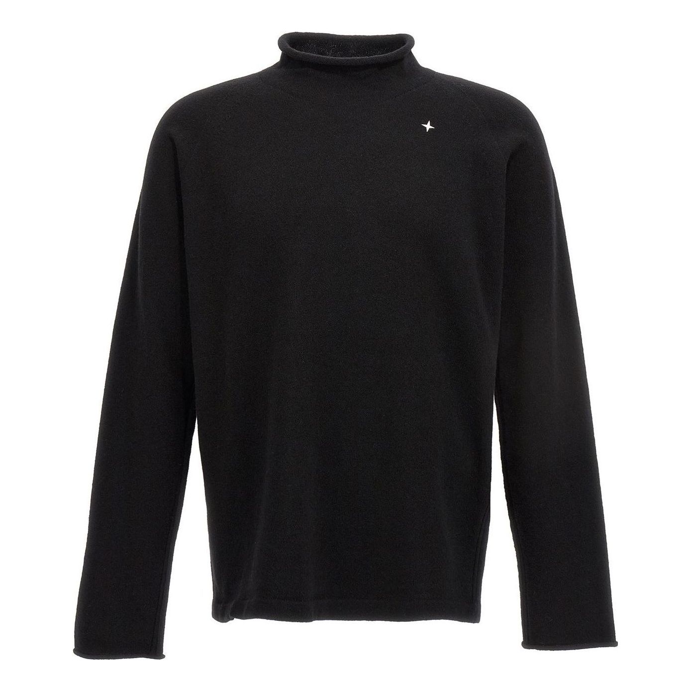 Пуловер Stone Island Wool Knit Turtleneck Черно | 7915549GA-V0029, 0