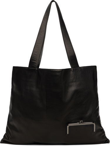 Голяма пазарска чанта Yohji Yamamoto YOHJI YAMAMOTO Coin Purse Tote Черно | DP-I03-785, 0