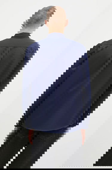 Риза Carhartt WIP Cotton Longsleeve Madison Shirt Regular Тъмно синьо | I023339.2E2XX, 2