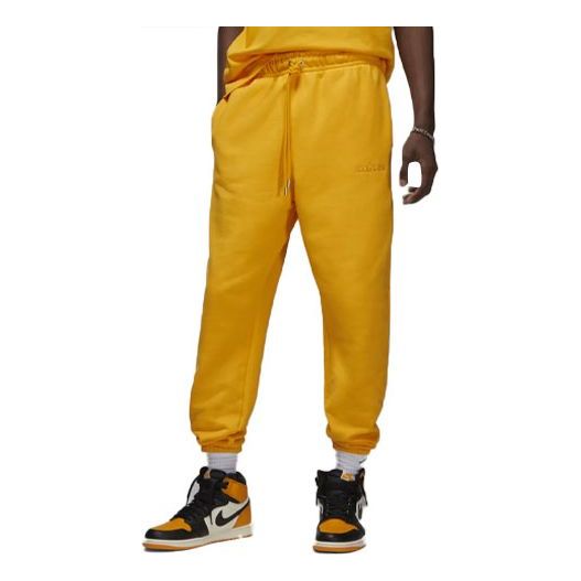 Спортни панталони Jordan Air Jordan Fleece Joggers Жълто | FJ0697-739