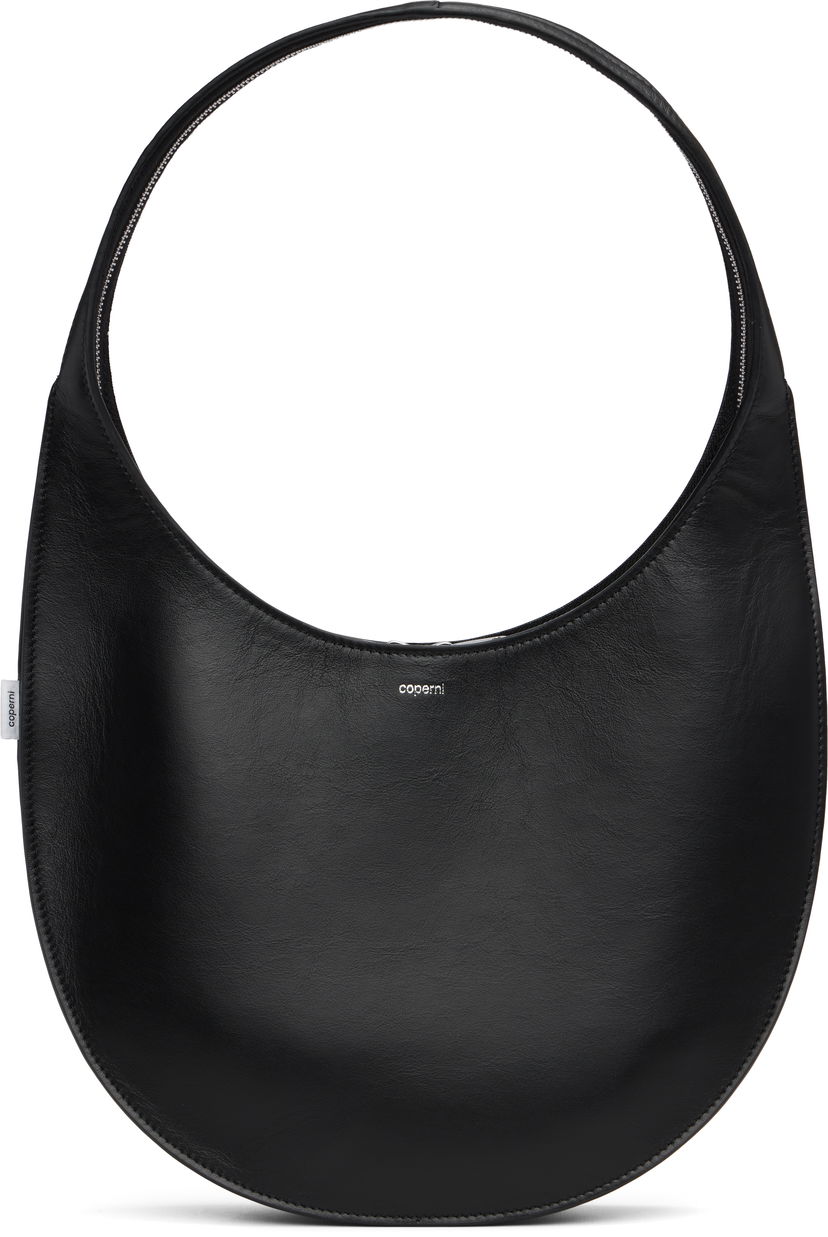 Дамска чанта Coperni Coperni Medium Soft Swipe Bag Черно | COPBA109F6012