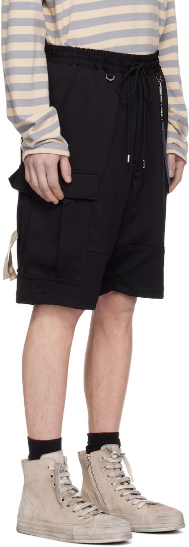Къси панталони Mastermind WORLD MASTERMIND WORLD MW High Density Cargo Shorts Черно | MW25S14-PA040-602, 1