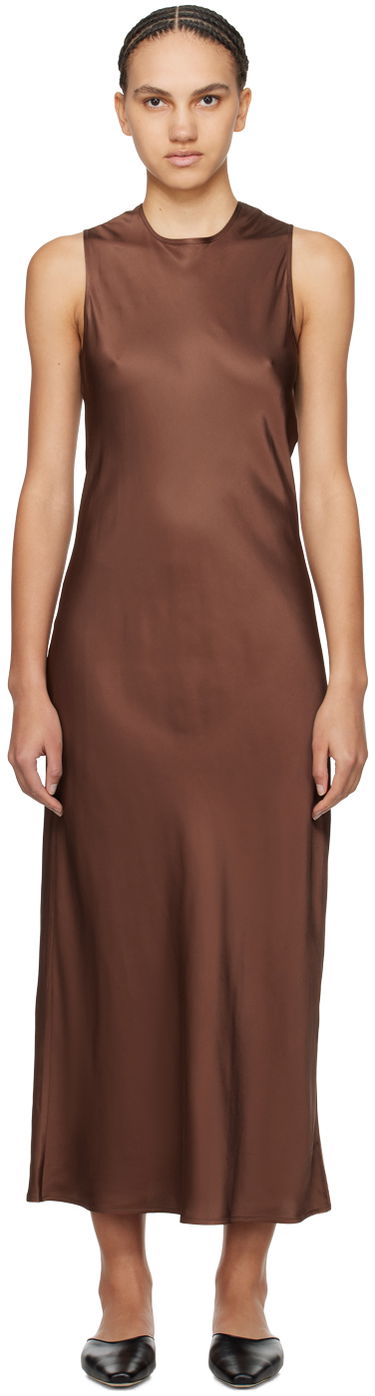 Pокля Baserange Sleeveless Maxi Dress Кафяво | DRDYT-VI-SP24, 0