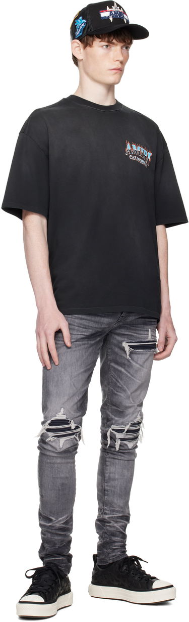Тениска AMIRI AMIRI Sunny Place Oversized T-Shirt Черно | AMJYTE1210, 3