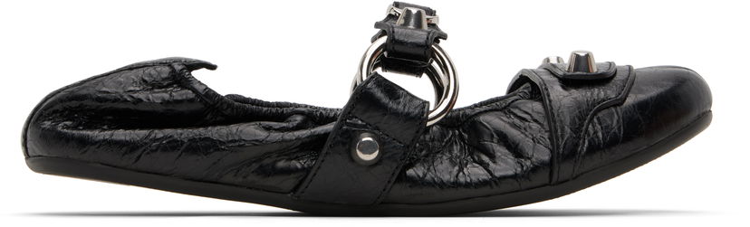 Кецове и обувки Balenciaga Balenciaga City Ballerina Flats Черно | 828095WAD4V