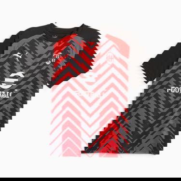 Фланелка Puma Maglia pre-gara a maniche corte A.C. Milan da uomo, Nero/Rosso/Altro Червено | 772231_01, 1