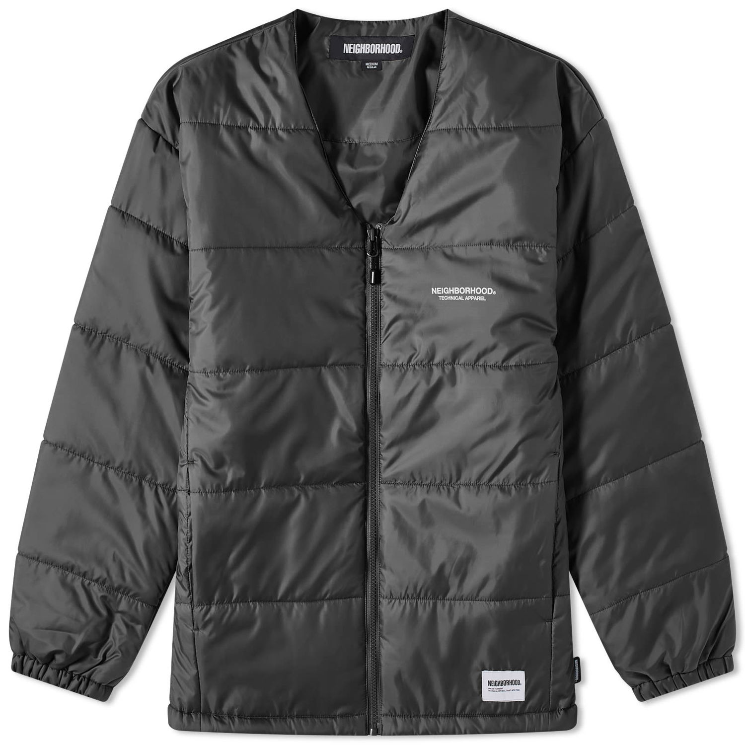 Яке Neighborhood Puff Down Shirt Jacket Сиво | 232TSNH-SHM05-BK, 0
