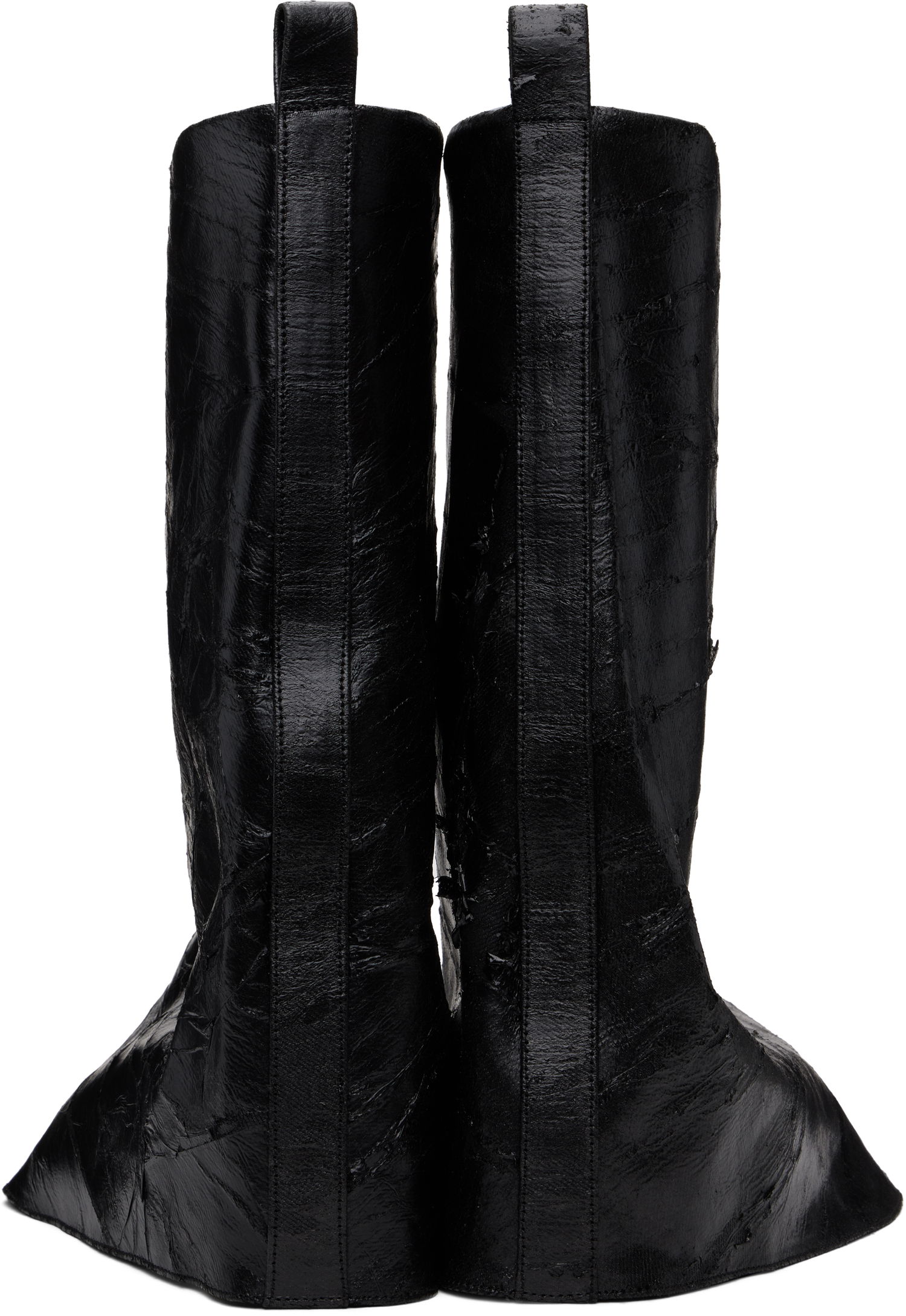 Кецове и обувки Rick Owens Rick Owens DRKSHDW Porterville Low Fetish Chelsea Boots Черно | DU02D2817 BMC, 1