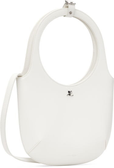 Чанта през рамо Courrèges Courrèges Holy Leather Shoulder Bag Бяло | 325GSA102CR0065, 1