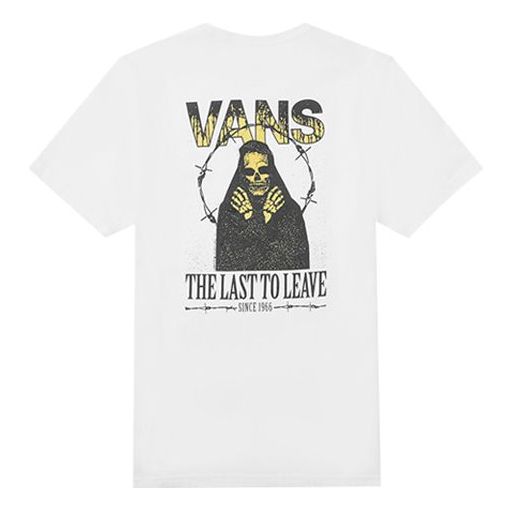 Тениска Vans Last To Leave T-Shirt Бяло | VN0A4P5AWHT, 0
