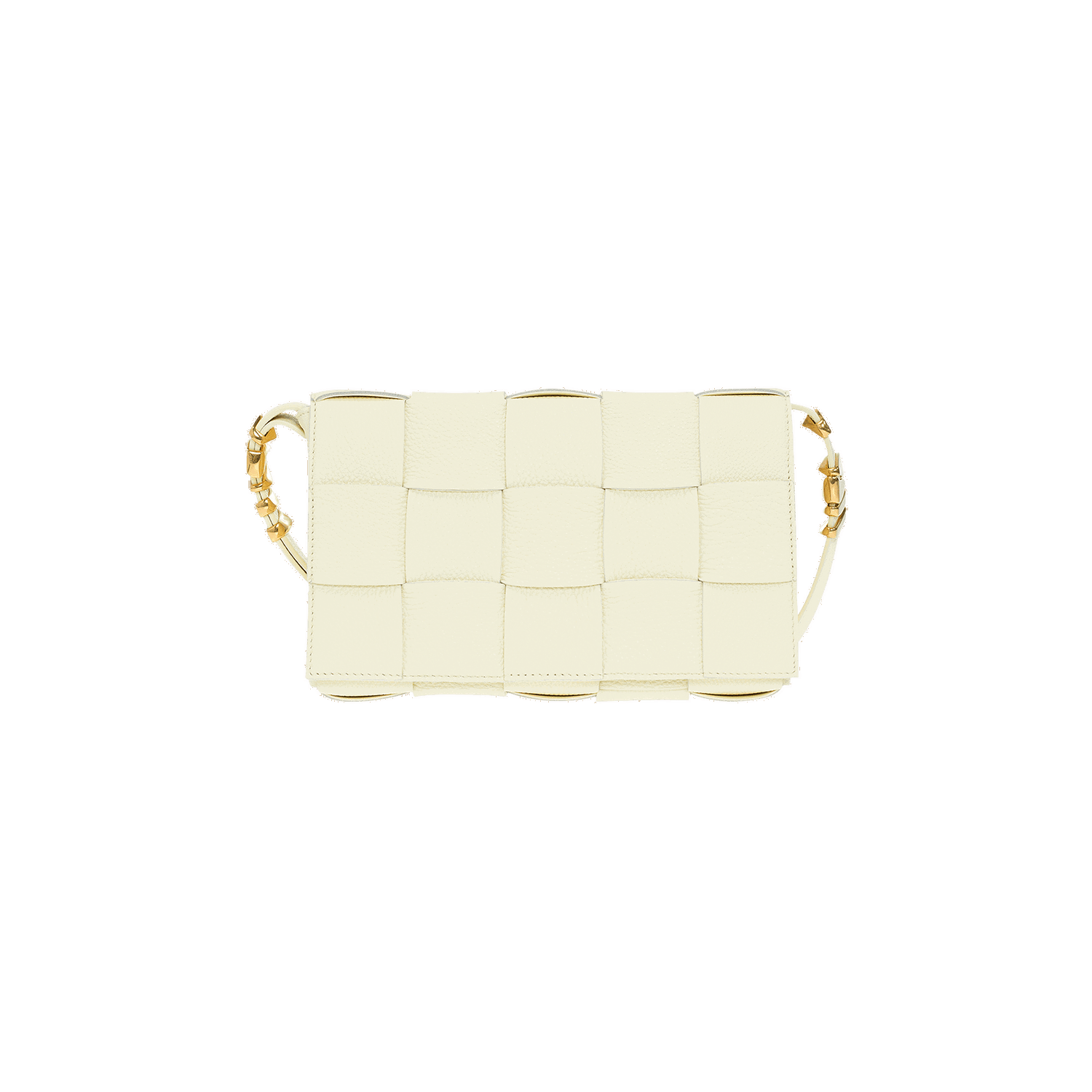 Дамска чанта Bottega Veneta Fold Finish Cassette Bag Бяло | 666870 V17H1 7405, 0