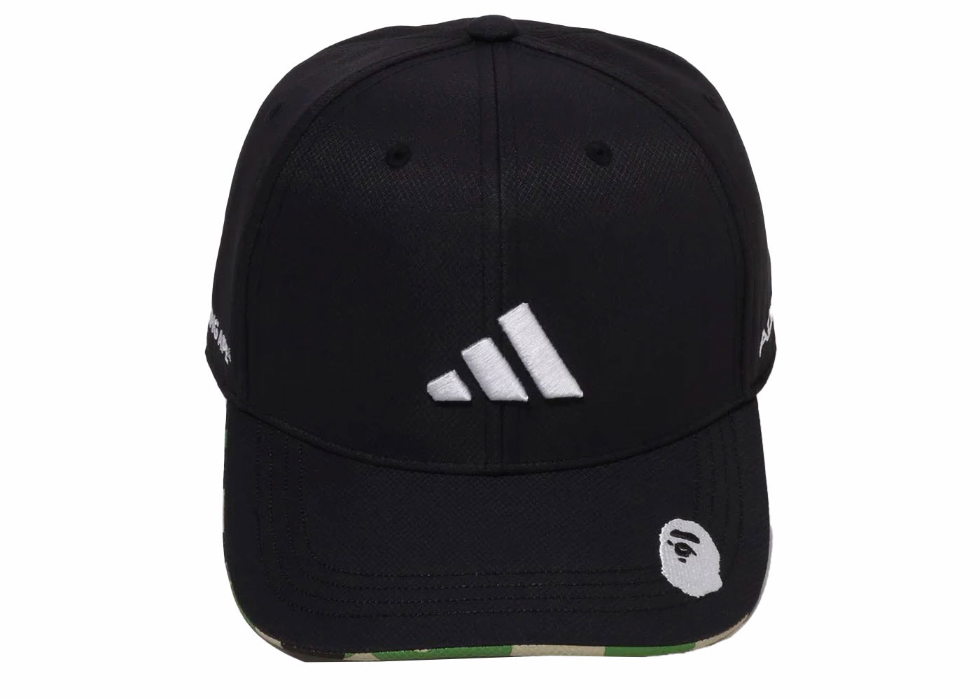 Шапка с козирка BAPE BAPE x adidas Golf Cap Black Черно | 1J73-180-901 / IN9315, 0