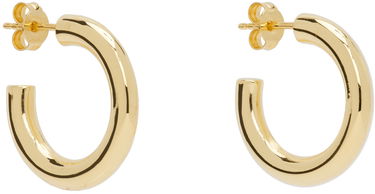 Обеци LEMAIRE Lemaire Small Classic Hoop Earrings Жълто | JW0088 LO0050, 1