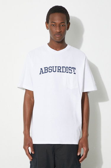 Тениска Engineered Garments Printed Cross T-Shirt Printed Бяло | OR424.NP106, 0