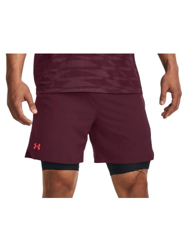 Къси панталони Under Armour Vanish Woven 6in Shorts Бургунди | 1373718-600