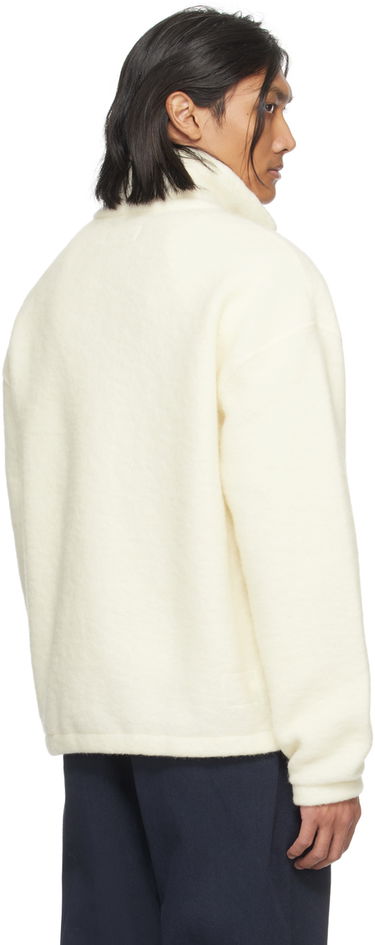 Суитчър Universal Works Universal Works Ramsay Fleece Pullover Бяло | P2945, 2