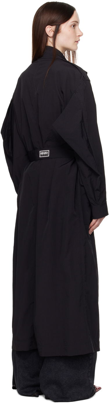 Тренчкот KENZO Kenzo Paris Kimono Sleeves Long Trench Coat Черно | FF52MA2249OK, 2