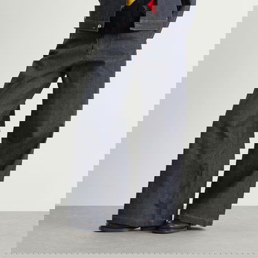 Дънки YMC YMC Courtney Wide Leg Jeans Синьо | Q4ZAG-40, 2