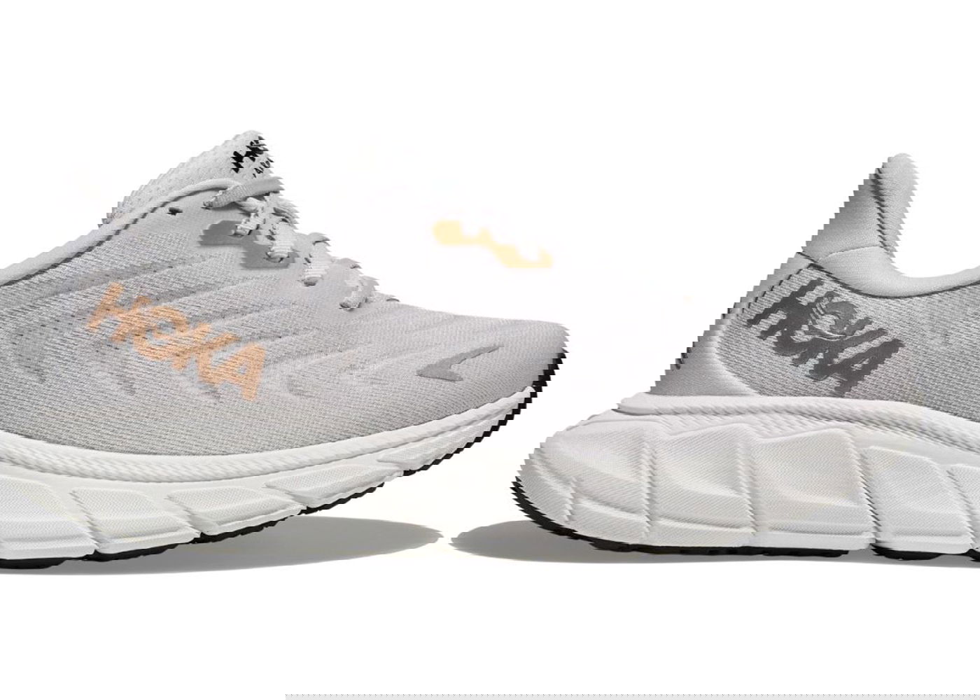 Кецове и обувки Hoka One One Arahi 6 Nimbus Cloud Rose Сиво | 1123195-NCRG, 0