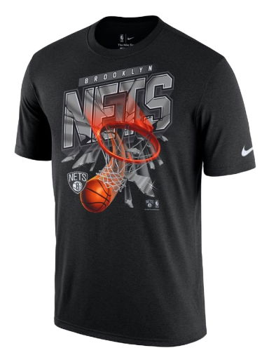 Тениска Nike NBA Brooklyn Nets Courtside Tee Черно | DA5839-010