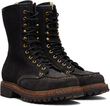 Кецове и обувки visvim Scout Moc Folk Boots Черно | 0125202002011, 3