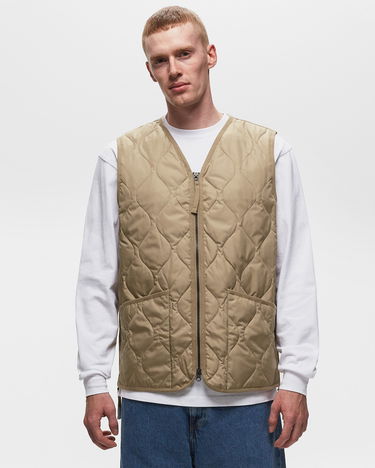 Жилетка TAION MILITARY ZIP V NECK DOWN VEST Кафяво | TAION-001ZML-1-COYOTE, 1