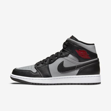 Кецове и обувки Jordan Air Jordan 1 Mid "Shadow Red" Черно | 554724-096, 0