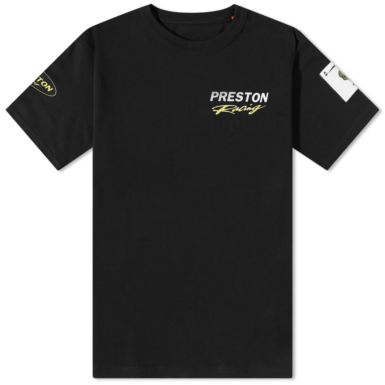 Тениска HERON PRESTON Racing Tee Черно | HMAA032S23JER0081001, 0