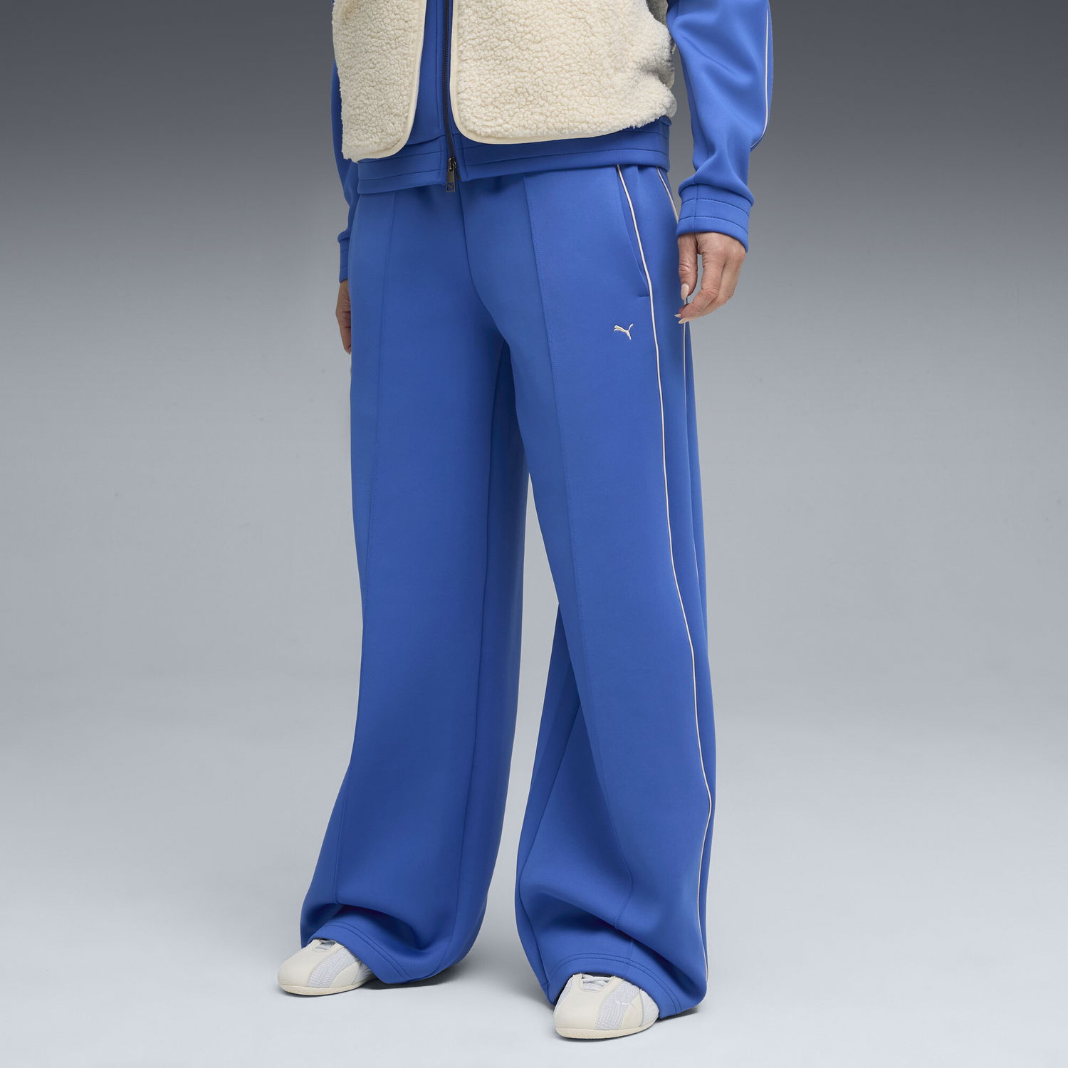 Спортни панталони Puma T7 Wide-Leg Track Pants Синьо | 632332_13, 0