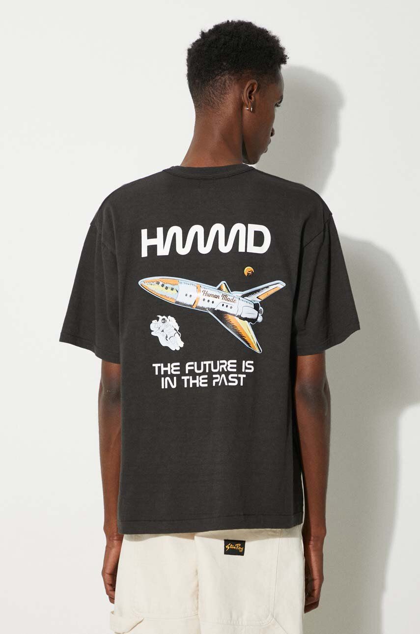 Тениска Human Made Graphic Print T-Shirt Черно | HM27TE011, 0