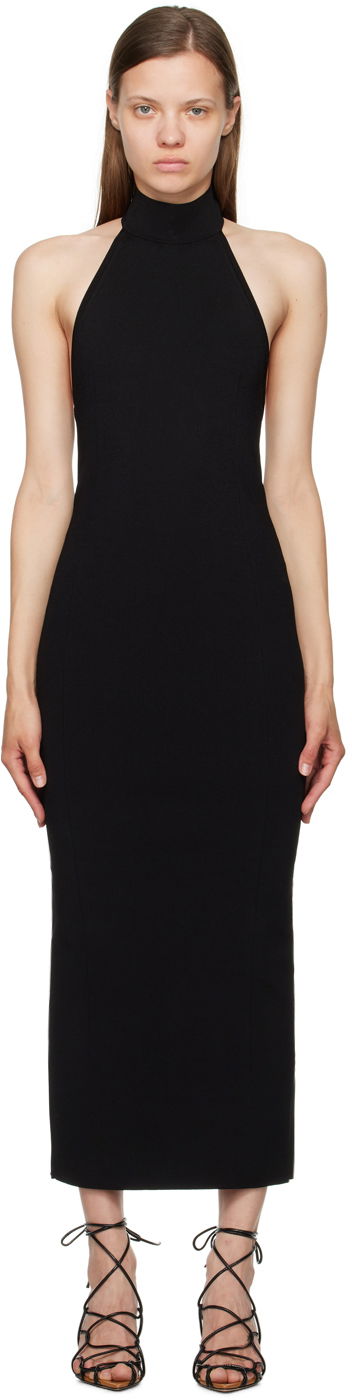 Pокля Khaite Midi Dress Черно | 9595431, 0