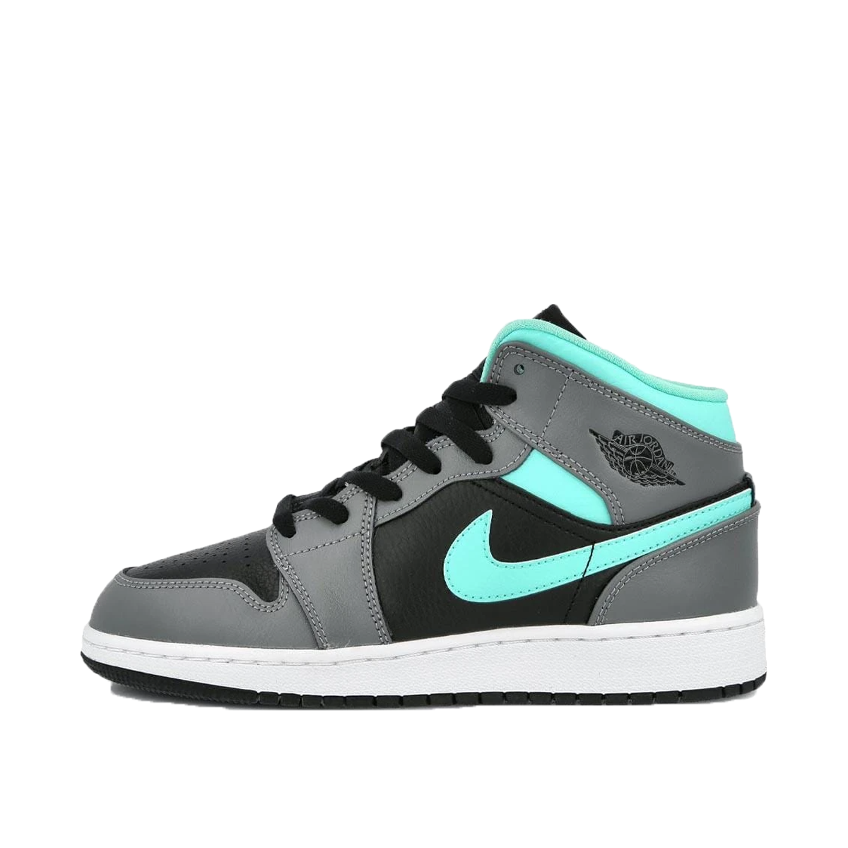 Кецове и обувки Jordan Air Jordan 1 Mid GS "Grey Aqua" Сиво | 554725-063, 1