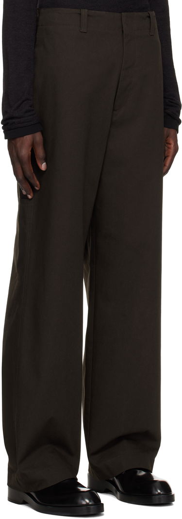 Карго панталони Jil Sander Jil Sander Heavy Cotton Canvas Trousers Бежово | J47KA0269_J45267, 4