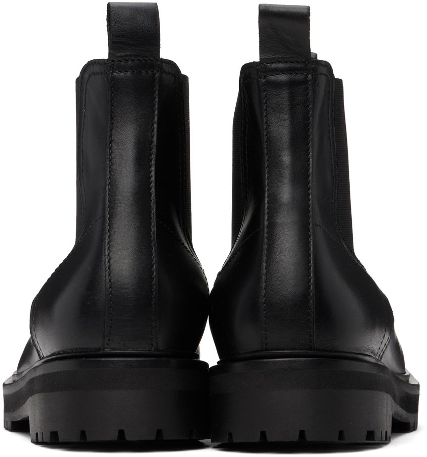 Облекло Studio Nicholson Studio Nicholson Kick Chelsea Boots Черно | KICK SNM - 901, 1