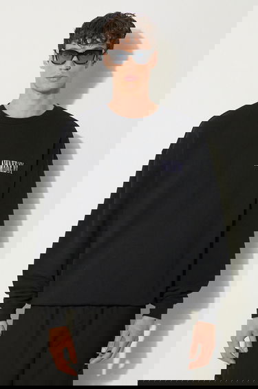 Суитчър Awake NY Awake NY Awake Crewneck Cotton Sweatshirt with Logo Черно | SP24.CN002, 0