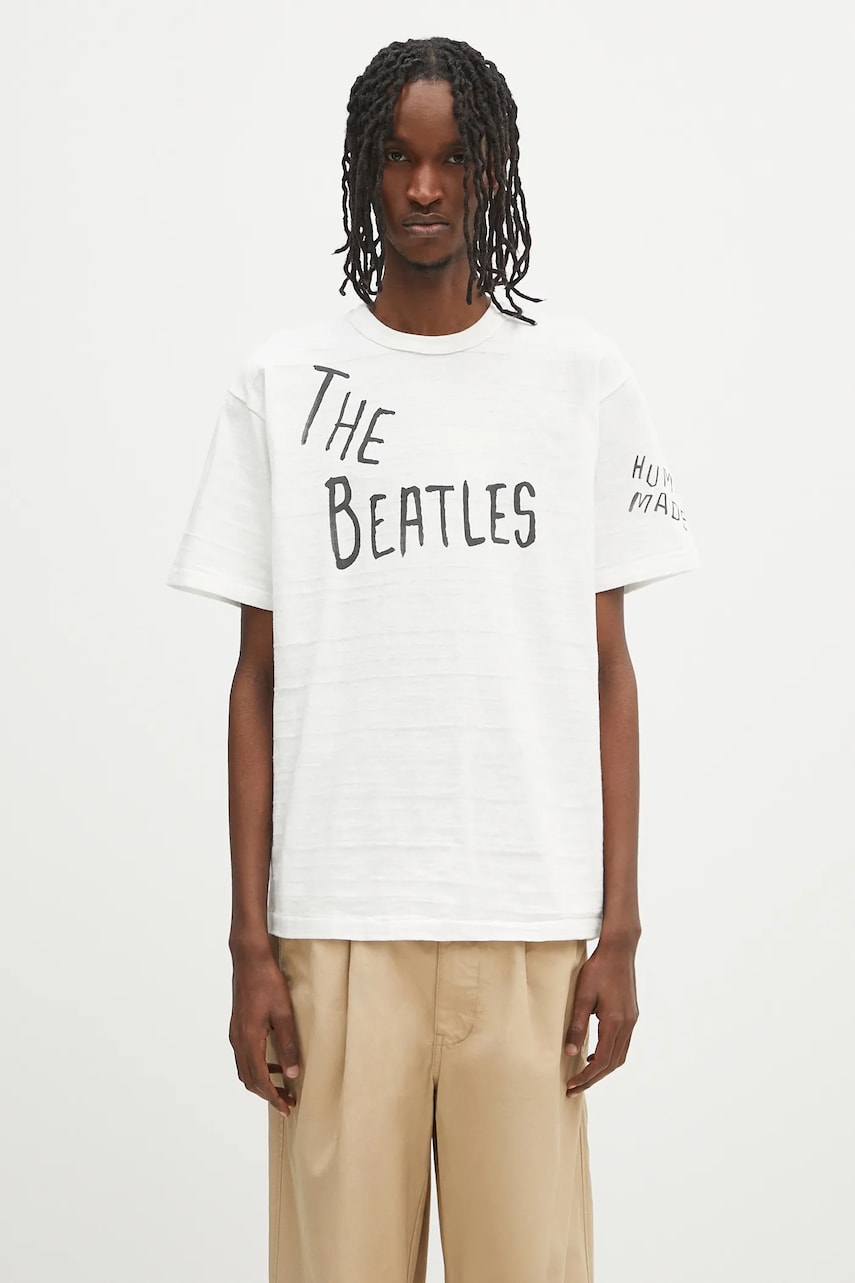 Тениска Human Made Human Made Beatles Graphic T-Shirt Бяло | HM29TE021, 0