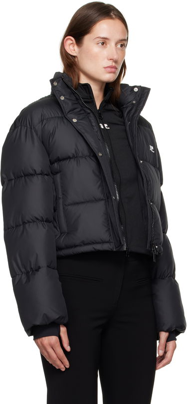 Пухо яке Courrèges Courrèges Cropped Puffer Jacket Бяло | 323CMA106PL0112, 4